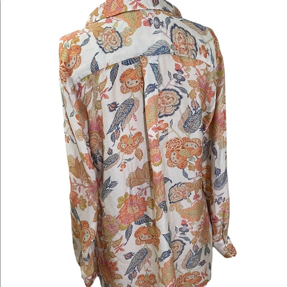 Zara Woman floral blouse - Picture 2 of 5